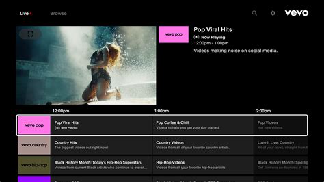 vevo streaming.